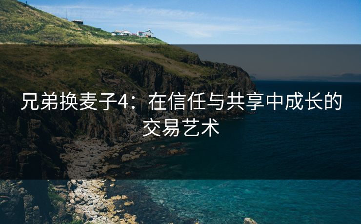 兄弟换麦子4：在信任与共享中成长的交易艺术